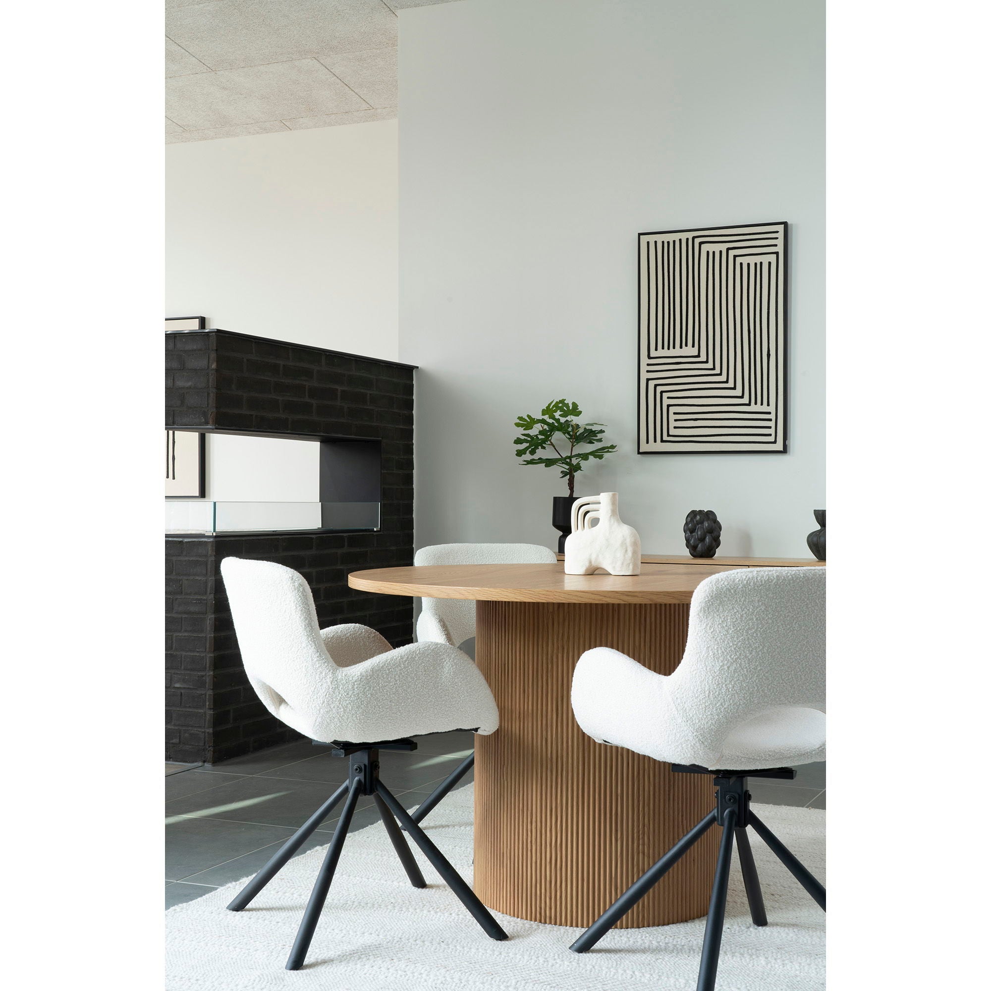 Boavista – Esstisch rund, Ø120 × 75 cm